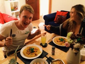 Ella's butternut squash risotto