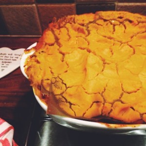 Butternut squash lasagne