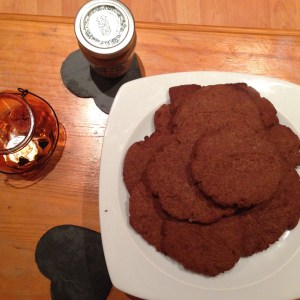 Chocolate orange cookies